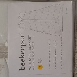 Burt's Bees quilted organic cotton sleep sack